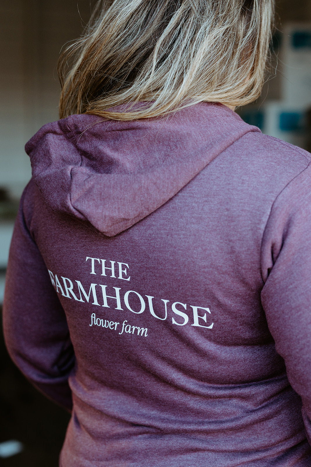 Hooded Sweatshirt - Plum