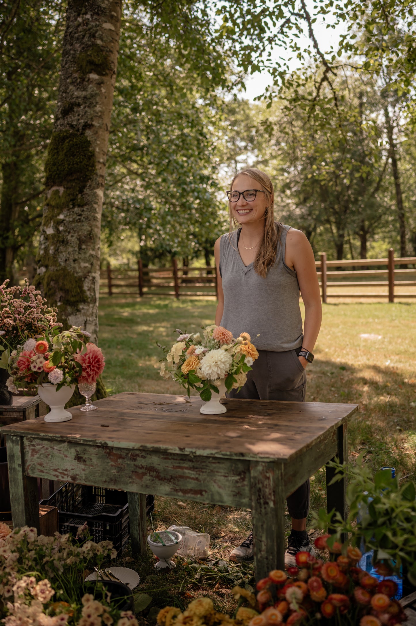 Floral Arranging on the farm - Saturday, August 16th 11-2pm
