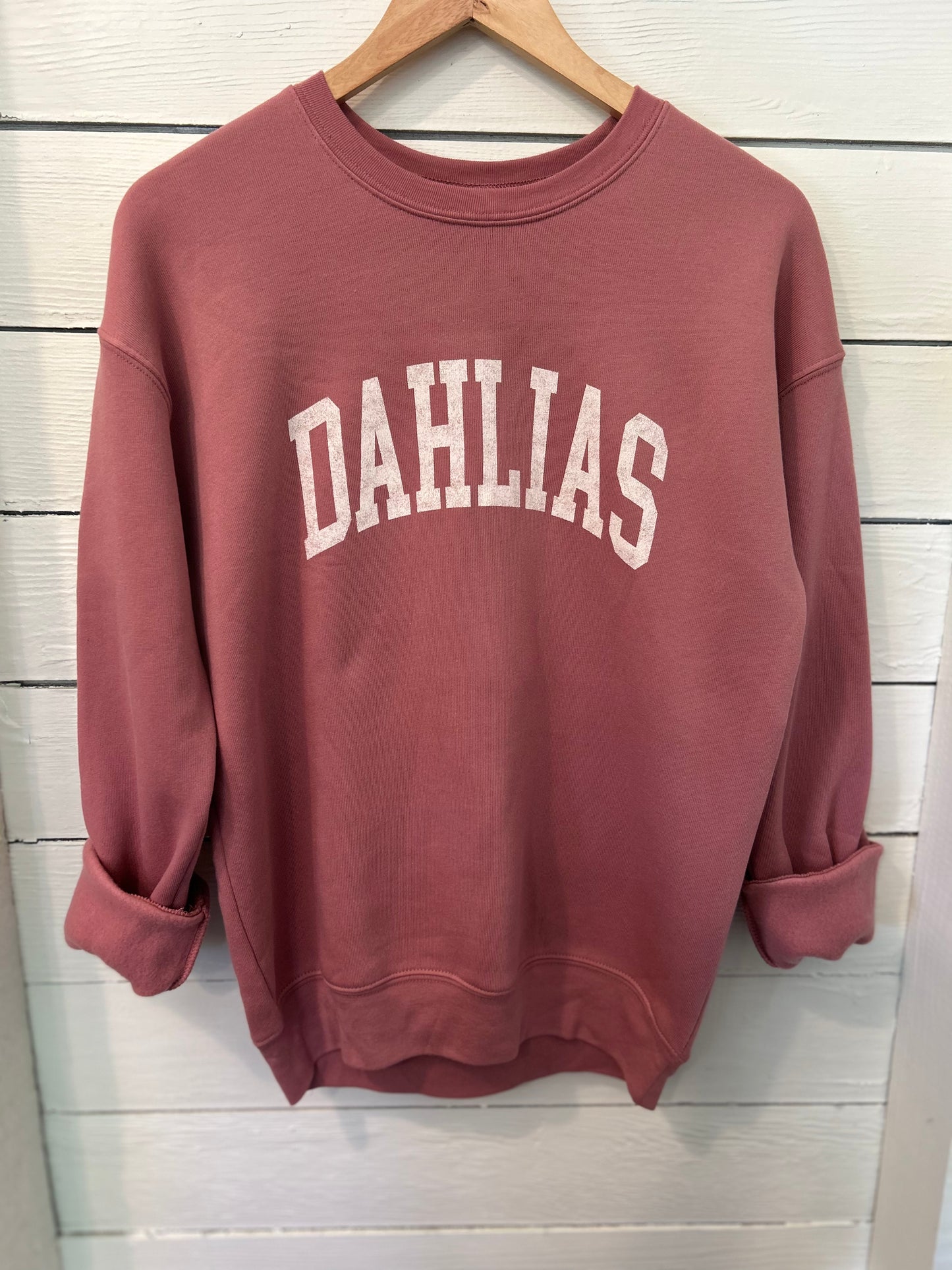 Sweatshirt - Dahlias