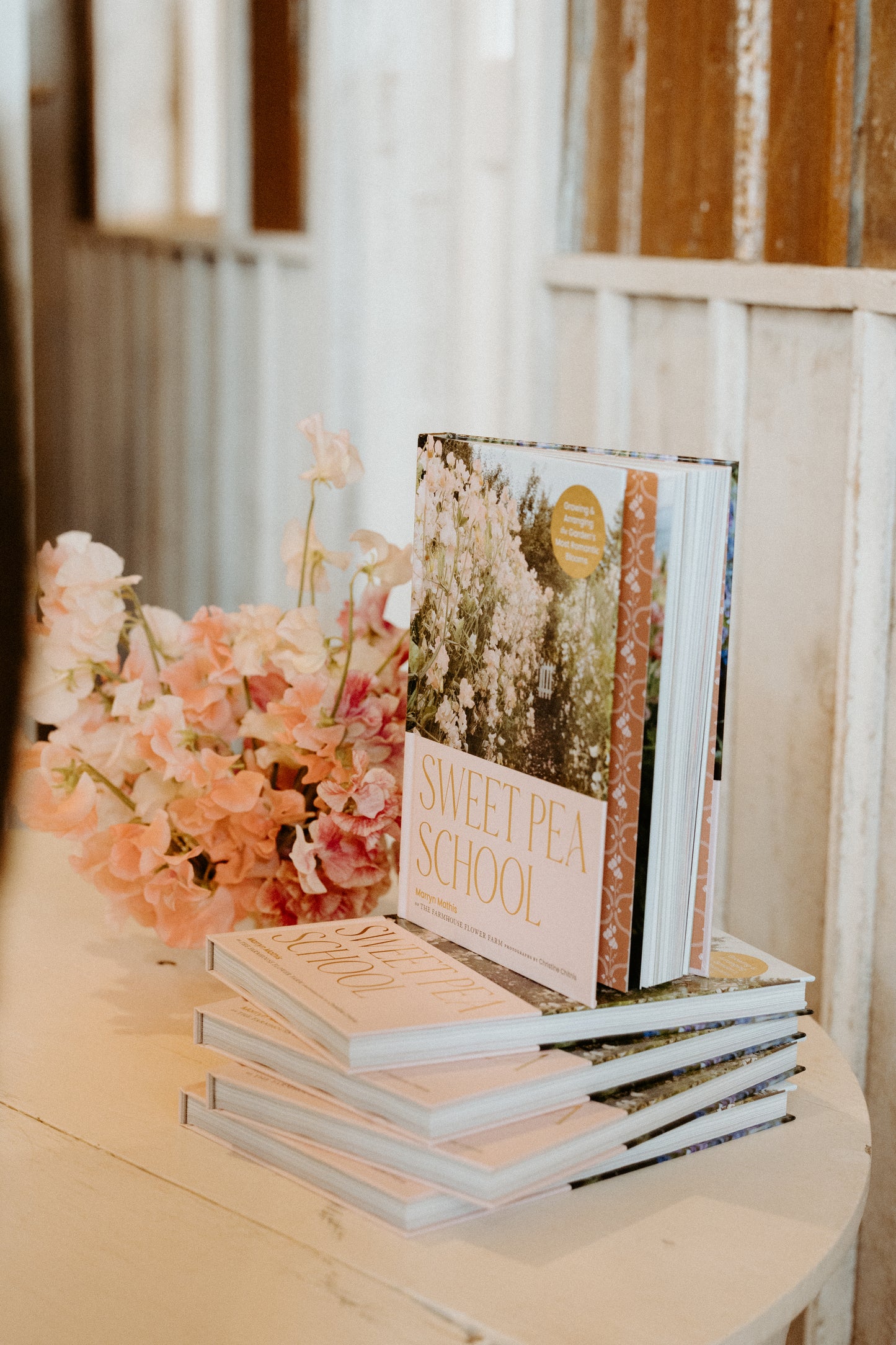 Sips & Sweets in the Sweet Peas - Saturday, July 18th 5:00 - 7:00pm