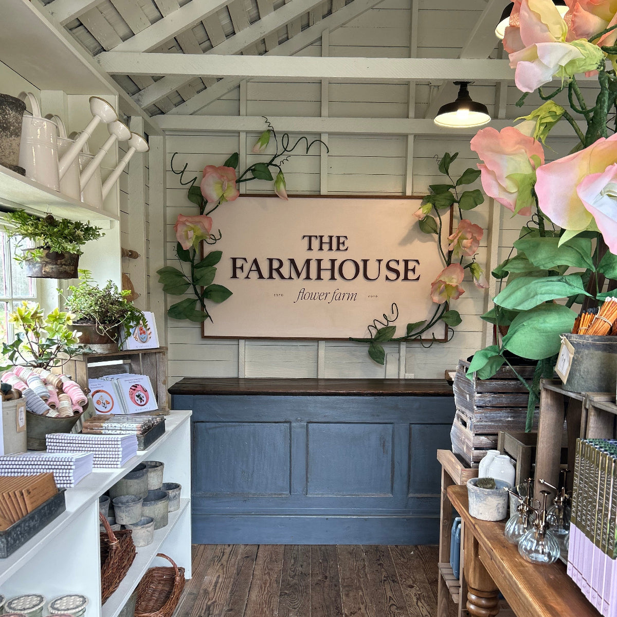 Farmhouse Flower Farm Farmstand Shop